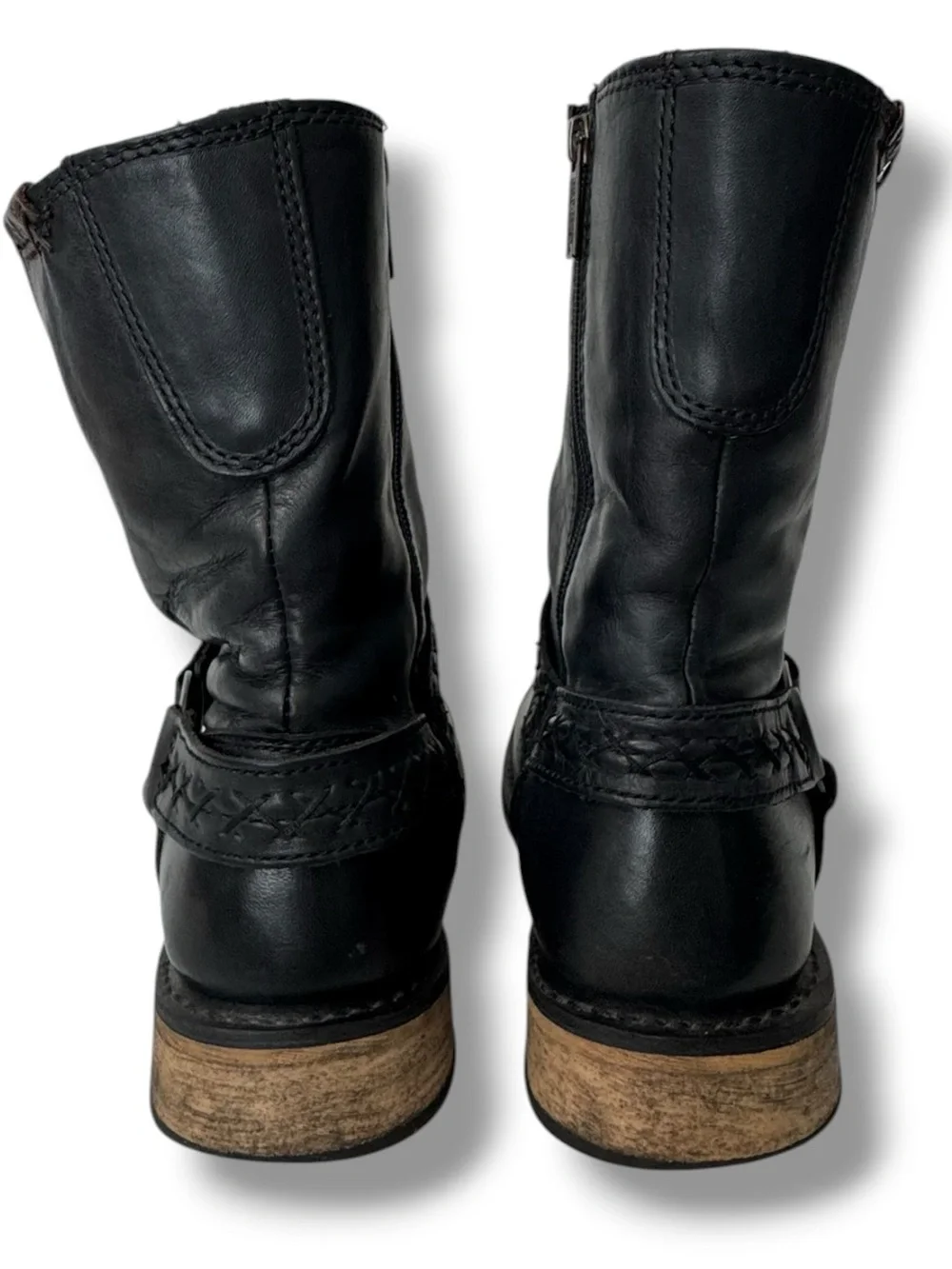 Harley-Davidson Constrictor Motorcycle Boots Men’s 8.5 Black Leather D95276